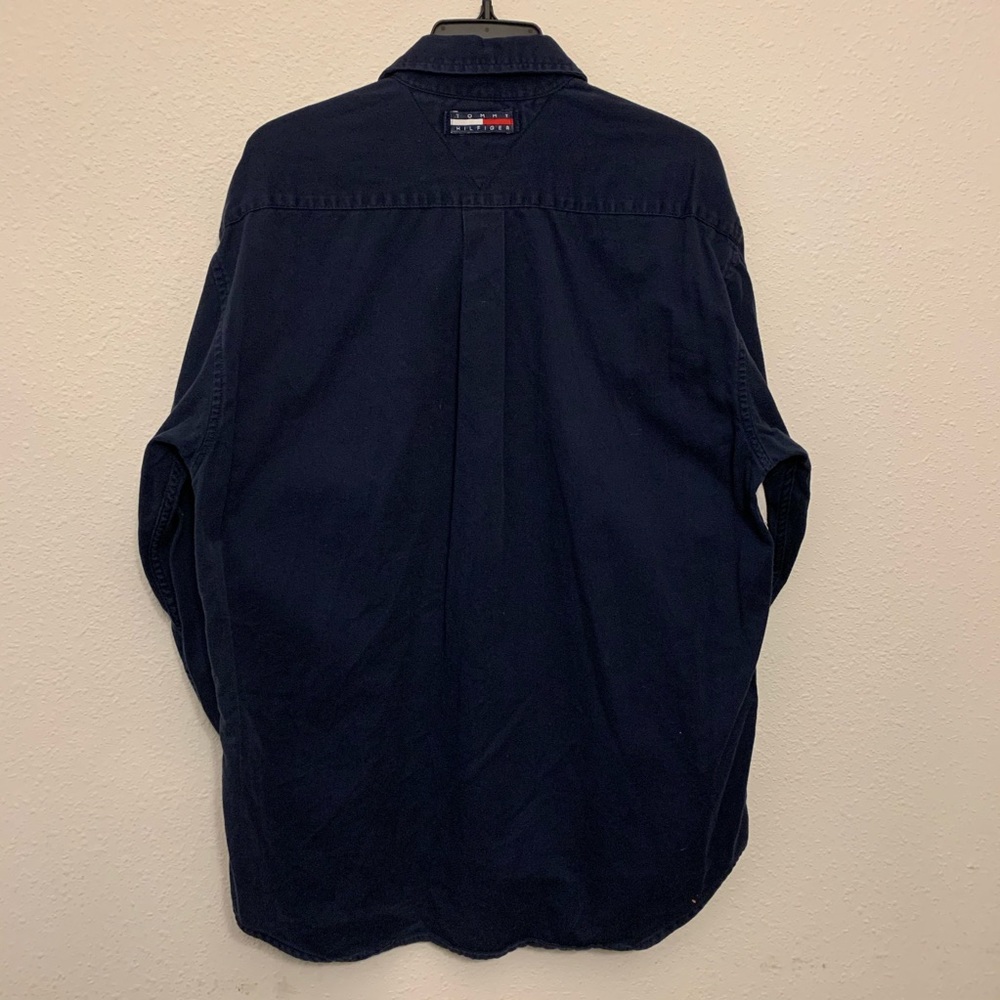 Tommy Hilfiger Medium Color Block Button Up Shirt - image 6